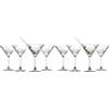 Pasabahce Timeless Set 4 Coppe Martini 23cl (Confezione da 2)
