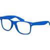BALINCO Occhiali Nerd da festa e d'alta qualità | Occhiali da sole con gomma opaco | Lenti chiare| In stile retro Vintage | Unisex | Occhiali con cerniera a molla - 17 diversi colori/modelli tra cui scegliere