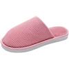 JOMIX Pantofole Donna Invernali Velluto Coste Ciabatte Casa con Memory Foam | Slippers da Casa Leggere, Fodera Morbida, Antiscivolo e Calde, Tacco 2cm, Design Semplice, Interno/Esterno