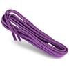 Kaps Lacci Tondi Cerati, Lacci in Cotone 100% naturale, Lacci Eleganti per Vestiti e Scarpe Casual, Made in Europe (75 cm - 29 pollici - 4 to 5 coppie di occhiell / 92 - Viola)