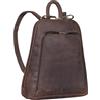 STILORD 'Martha' Zaino in Pelle per Donne Vintage | Daypack Elegante e Moderno per Città, Uscite, Shopping e Lavoro | Zaino Anti-Furto in Vera Pelle Colore:zamora - marrone