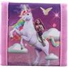 mybagstory - Portafoglio/Portamonete per bambini - Ragazza - ragazzo, Unicorn Academy - Viola, enfant, Classico