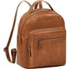 STILORD "Kima" Zaino Piccolo Ladies Vintage City Backpack Zaino donna Handbag Mini Daypack Daypack Ladies Backpack Vera Pelle Colore:tropica - marrone