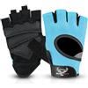 BEAST RAGE Guanti da palestra per il sollevamento pesi per uomini e donne, traspiranti, antiscivolo, con palmo imbottito in silicone, per il ciclismo, l'allenamento per la forza.