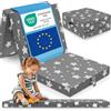 ELONEO Materasso Pieghevole 65x195 cm, Altezza 9 cm, Materasso Pieghevole per Bambini, Materasso Supplementare Pieghevole, Materasso da Viaggio per Bambini e Adulti, Ideale per Viaggi e Campeggio