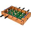Generico Calcetto Biliardino Calciobalilla in Legno da Tavolo cm 51x31 Calcio Balilla da Tavolo in Legno con Segnapunti Gioco Calcetto Biliardino Calcio Balilla per Bambini e Adulti Calcetti Gioco in Legna