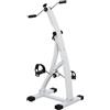 homcom Pedaliera Braccia e Gambe da Divano o Poltrona con Schermo LED, Altezza e Intensità Regolabile, 41x50x96cm