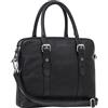 STILORD "Eden" Borsa Lavoro Donna in Pelle Vintage Borsetta per Laptop da 13,3 Pollici Cartella Borse a Tracolla Eleganti da Ufficio Scuola Vera Pelle Colore:nero