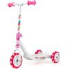 COSTWAY Monopattino a Spinta per Bambini con 3 Ruote Luminose | Monopattino per Bambini con Manubrio, Pedana Antiscivolo e Telaio in Metallo, per 2+ Anni, da Interno ed Esterno