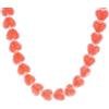 ZWWAAZHF Moderna Love Candy resina fascino collana unica clavicola catena gioielli lei accessori moda moda colorato resina amore Candy collana