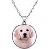 Vero Bijoux Collana con foto personalizzata e dedica incisa dietro - Collana con foto incisione - Incisione laser nitida e perfetta - Made in Italy