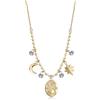 Brosway Collana Donna in Acciaio | Collana con Cristalli e Simbolo Rosa Dei Venti | Collezione Chakra - BHKN192