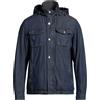 MOORER - Giubbotto jeans - Blu