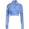 VERSACE JEANS COUTURE - Camicie e bluse fantasia - Azzurro