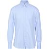 BRUNELLO CUCINELLI - Camicia slim fit - Celeste