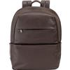 DUDU Zaino in Pelle da Viaggio Unisex per Uomo e Donna - Zaino Elegante e Resistente per Tablet, Escursioni e Lavoro - Spallacci Regolabili e Design Ergonomico Coffee brown