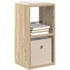 vidaXL Comodino Rovere Sonoma 25,5 x 22 x 49,5 cm Legno ingegnerizzato