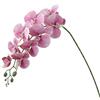 Generic Orchidea farfalla artificiale, fiori finti realistici, ramo di Phalaenopsis artificiale al tatto, per decorazione per feste di nozze (rosa chiaro)