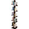CASSETTE POSTALI ALUBOX ALUBOX DEMETRA Libreria Verticale A Colonna Da Terra Autoportante 167X30X30 Cm Libreria Salvaspazio In Alluminio Zincato Con 10 Mensole Da 17X23 Cm (DOUBLE RUGGINE)