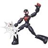 Marvel Spider-Man Hasbro, Miles Morales Bend And Flex (Action Figure Flessibile 15cm), (E76875X0)