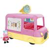 Peppa Pig Adventures Peppa's Ice Cream Van veicolo giocattolo prescolare, discorso e suoni, dai 3 anni in su