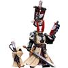 JOYTOY Warhammer 40K 1/18 Action Figure Dark Angels Supremo Gran Maestro Azrael Modello da collezione Regali di compleanno Artefatti da collezione