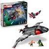 LEGO | Marvel Avengers: Doomsday Quinjet - Aereo Giocattolo dei Supereroi con 4 Minifigure tra cui Dottor Destino e Capitan America - Regalo per Bambini da 9 Anni in su Fan del Film - 76347