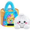 Generico Peluche Gigante Dumpling, Simpatico Cuscino Imbottito Baozi, Decor Casa | 𝐒𝐪𝐮𝐢𝐬𝐡𝐲 Dumpling Giocattolo Antistress, Cuscino Peluche Morbido e Elastico, Giocattolo Fidget per Adulti Allevia Ansia
