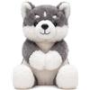 shownicer Peluche Husky, 20 cm, magnetico, morbido peluche con magnete | Morbido cuscino Kawaii a forma di cane, in peluche, giocattolo, regalo per bambini, adulti, amici, compleanno, Natale