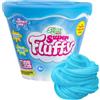 SLIMY Super Fluffy 100 g di massa giocattolo blu in bicchiere | Slime originale Slimy Slime, divertente e profumato, per bambini