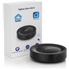 eMylo Allarme Zigbee, allarme nero, controllo APP TUYA/SmartLife, allarme sonoro e luminoso, notifica push automatica, per unità residenziali, ospedali, case di cura, ecc.