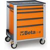 Beta C24S/5-G - Cassettiera porta attrezzi con 5 cassetti