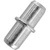 ITRHJTGP perno per mensola Pioli for mensole, perni metallici nichelati, borchie di supporto for carichi pesanti per scaffalature(48pcs)