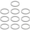 ECSiNG 10 anelli di riduzione in acciaio inossidabile 304, 25,4 x 20 x 2 mm, compatibili con teste per tosaerba Stihl