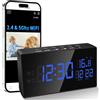 Nisanmoon Telecamera Nascosta con WiFi 5G, Telecamera Spia, Microtelecamera Cámara | Telecamera Nascosta, Sveglie, Wi-Fi, HD 1080P, Visione Notturna, Rilevamento del Movimento, Registrazione 24/7, APP Tuya