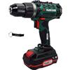 HEADNMORE Parkside - Trapano avvitatore a batteria da 20 V, PABS 20-Li I9 (con batteria) + portachiavi