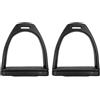 our fave 2 lotti staffe per equitazione con bordi arrotondati | Staffe per cavalli occidentali in plastica ad alta resistenza, attrezzatura pratica per l'addestramento del cavallo