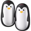 VOSFEEL Scaldamani Elettrico, Scaldamani Pinguino 2 Pack | Ricaricabile, Riscaldamento a 3 Livelli, Portatile e Riutilizzabile, Adatto per Esterno, Golf, Campeggio
