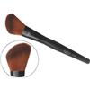LyDia professionale nero angolato lungo minerale viso sciolto polvere fard trucco cosmetico pennello F-09