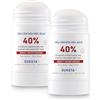 OUKEYA Crema all'Urea al 40% per Piedi, Lozione per Pelle Secca e Screpolata, Massima Forza, Facile da Portale (30 g Confezione da 2)