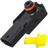 ZAMDOE 5Q0906207 Sensore di pressione del booster del freno per Audi A1 A3 A4 A5 A6 A7 A8 Q2 Q3 Q5 Q7 Q8 TT per VW Golf Polo Passat Arteon Sensore di pressione del tubo del vuoto del freno del veicolo