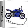 MOTOTOPGUN arrow scarico completo full racing pro-race nichrom fondello inox compatibile con yamaha yzf r125 r-125 2025 2026 mototopgun 51021pri