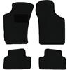 Alpha-Tex Produktions- und Handels GmbH Tappetini adatti per Mitsubishi Eclipse I Tipo D2A (Costruzione 1989-1995), Classic nero | 4 pz. | Bordo rosso