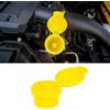 Blueshyhall Coperchio del serbatoio del tergicristallo compatibile con Re-nault Captur 1/Clio 4/Megane 3-4/Senic 3-4/Tailsman/Trafic, coperchio per serbatoio dell'acqua di lavaggio con colino