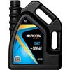 SIROIL SINT SAE 10W-40 | Olio Motore Benzina e Diesel | API SN/CF | ACEA A3/B4 | Detergente e Disperdente | Protezione Motore | Tanica 5 L