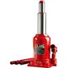 Torin BIG RED Jacks TF0602 6 tonnellate (215 - 485 mm), sollevatore idraulico, doppio Ram, rosso