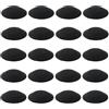 SG Store 50 tappi neri in gomma per carrozzeria auto, 19 x 9,5 x 6,5 mm, adatti per coperture di superfici piane