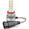 Generico Lampadina LED H11 Temperatura Colore 6500k per Moto Auto Scooter da 6000 Lumen