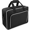 Getdoublerich Borsa Impermeabile per PS5 Console Nylon Antiurto | Nylon per robusto, impermeabile, anti- per polvere, protezione totale console, design compatto