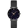 HANNAH MARTIN Orologio da Polso Donna Ultra Sottile Quarzo Acciaio Inossidabile